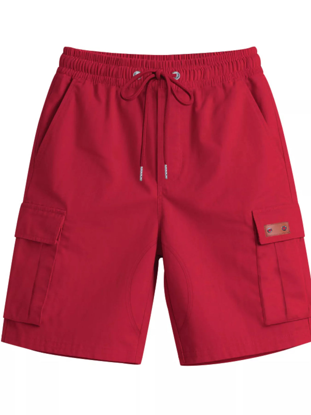 Men's Full Size Cargo Shorts with Drawstring Plus Size, view 4