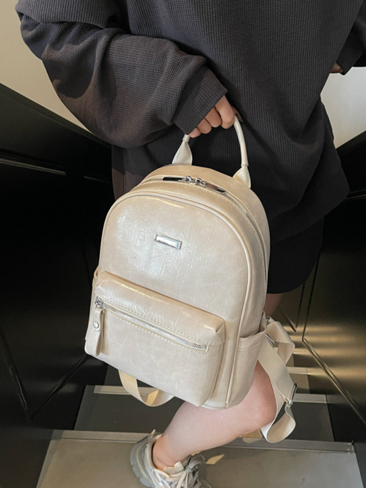 Lightweight Leather Backpack Bag - Lilixa.store