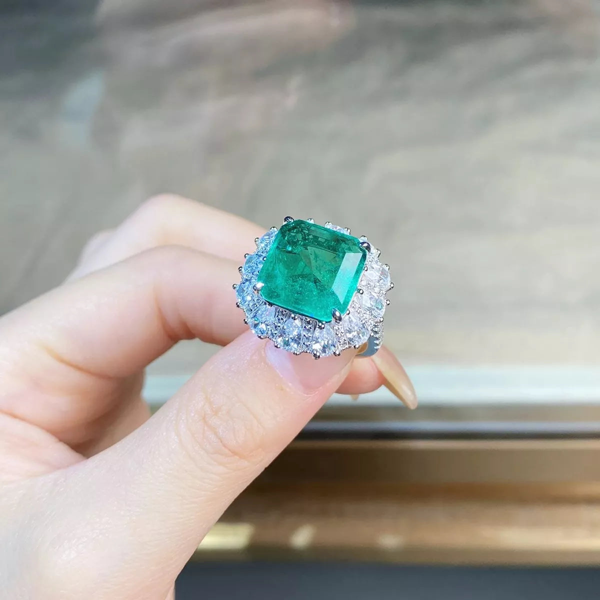 925 Sterling Silver Zircon Ring - Lilixa.store