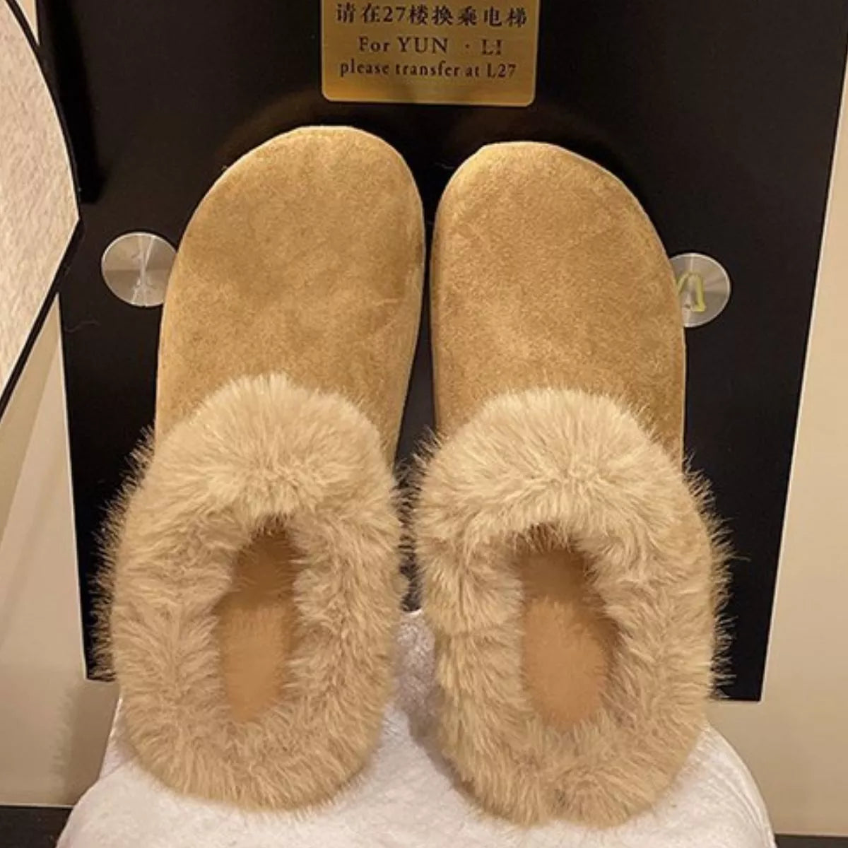 Fuzzy Plush Warm Indoor Slippers - Lilixa.store