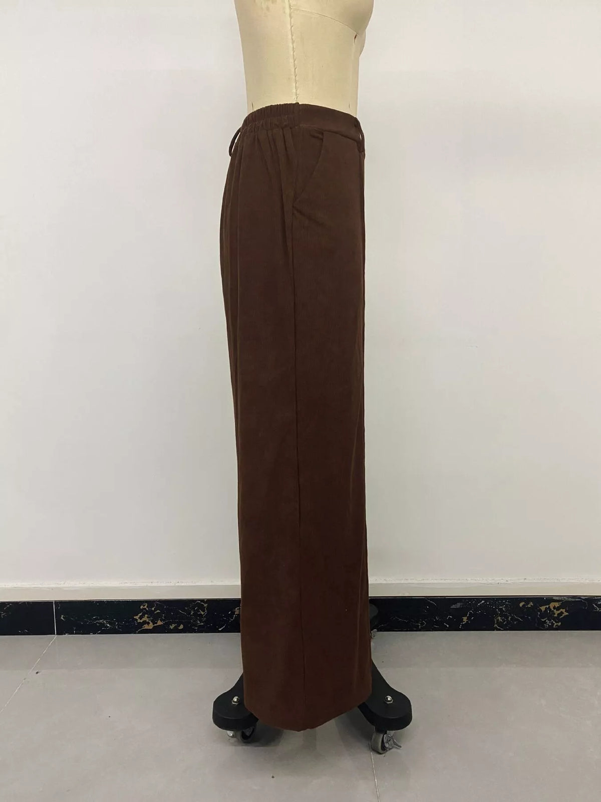 High-Waisted Wide-Leg Pants