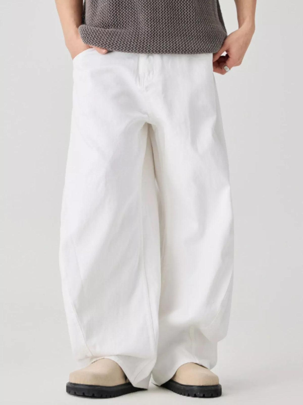 Men's Wide Leg Pants, view 5