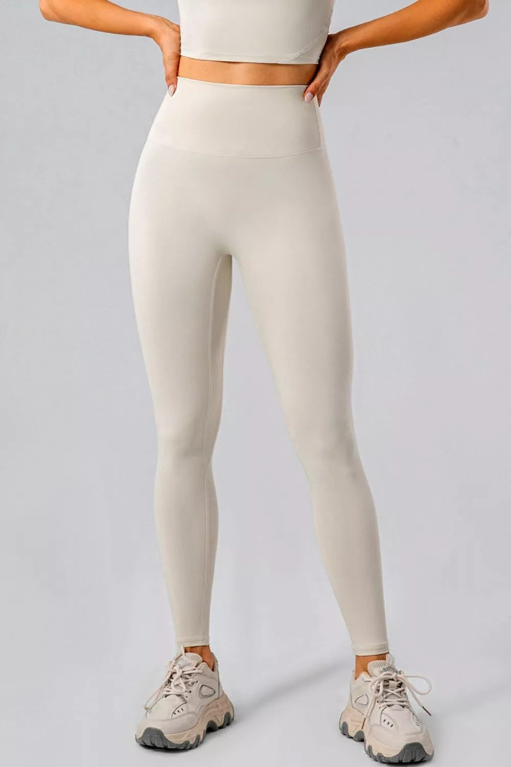High-Waisted Seamless Active Leggings - Lilixa.store