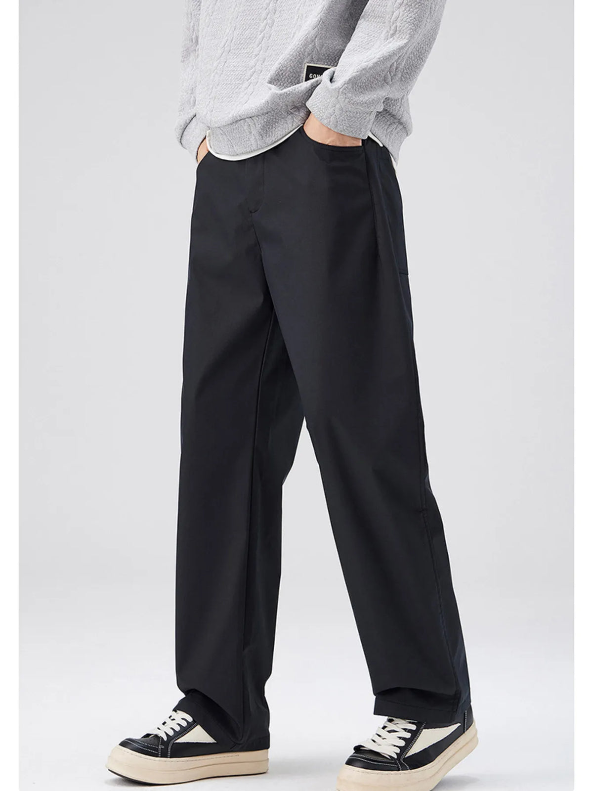 Men's Full Size Loose Fit Casual Pants Plus Size