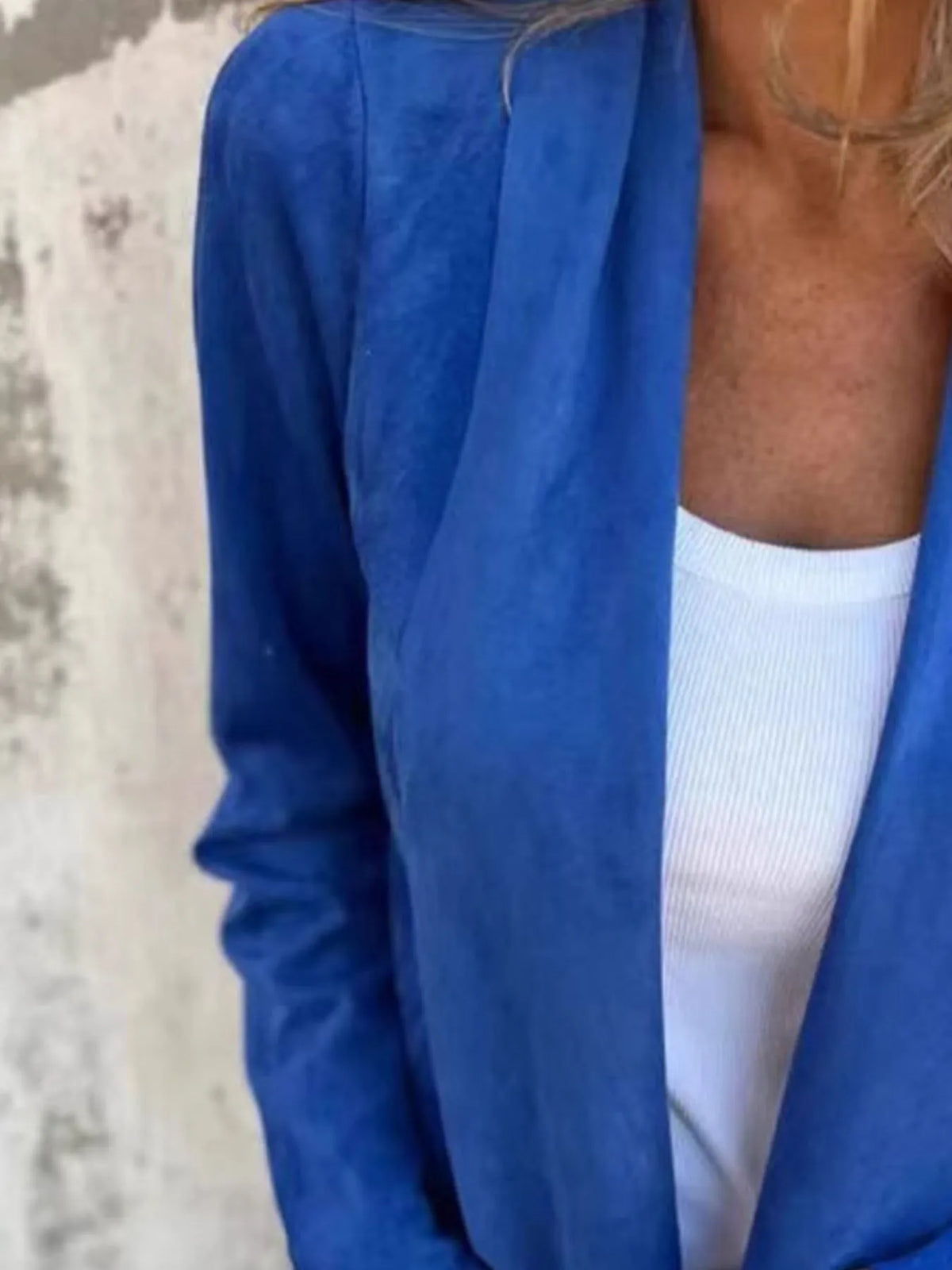 Full Size Open Front Casual Cardigan Plus Size, view 14