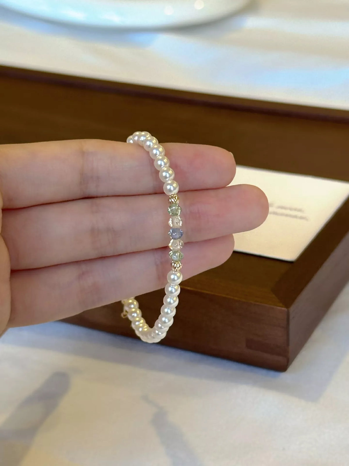 18K Gold-Plated Pearl Bracelet - Lilixa.store