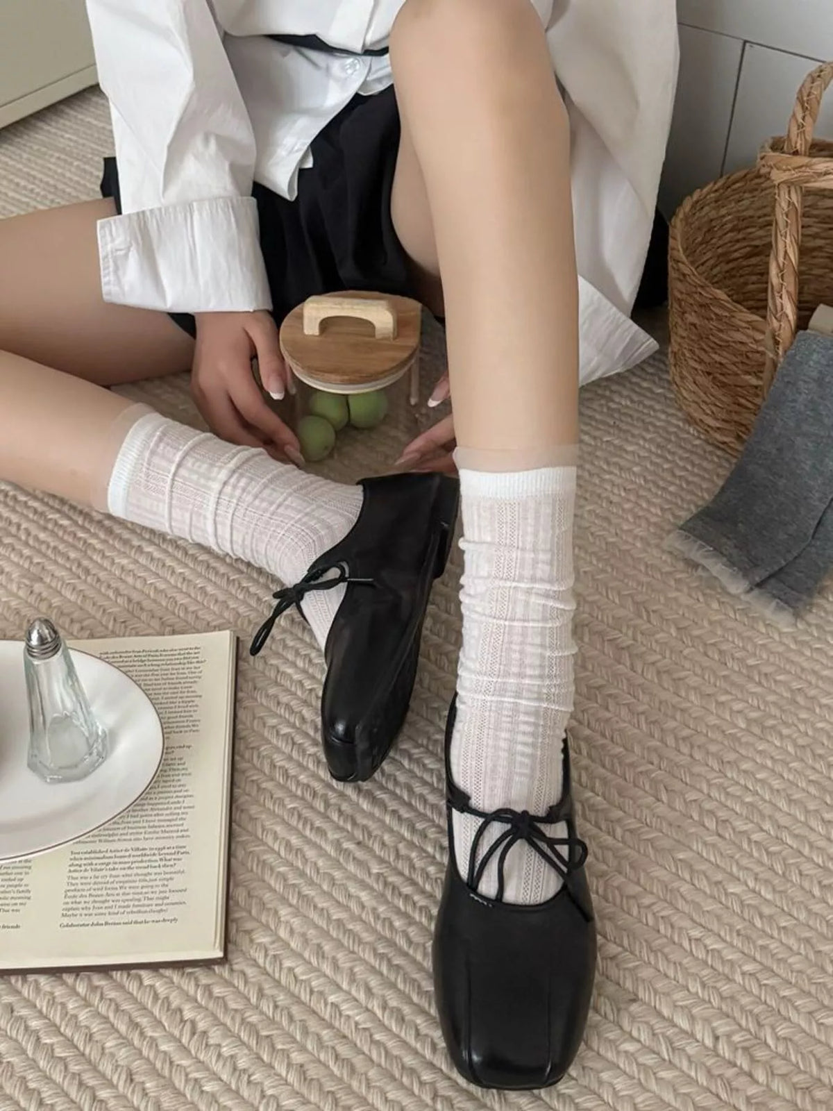 Mid-Calf Casual Socks, view 5