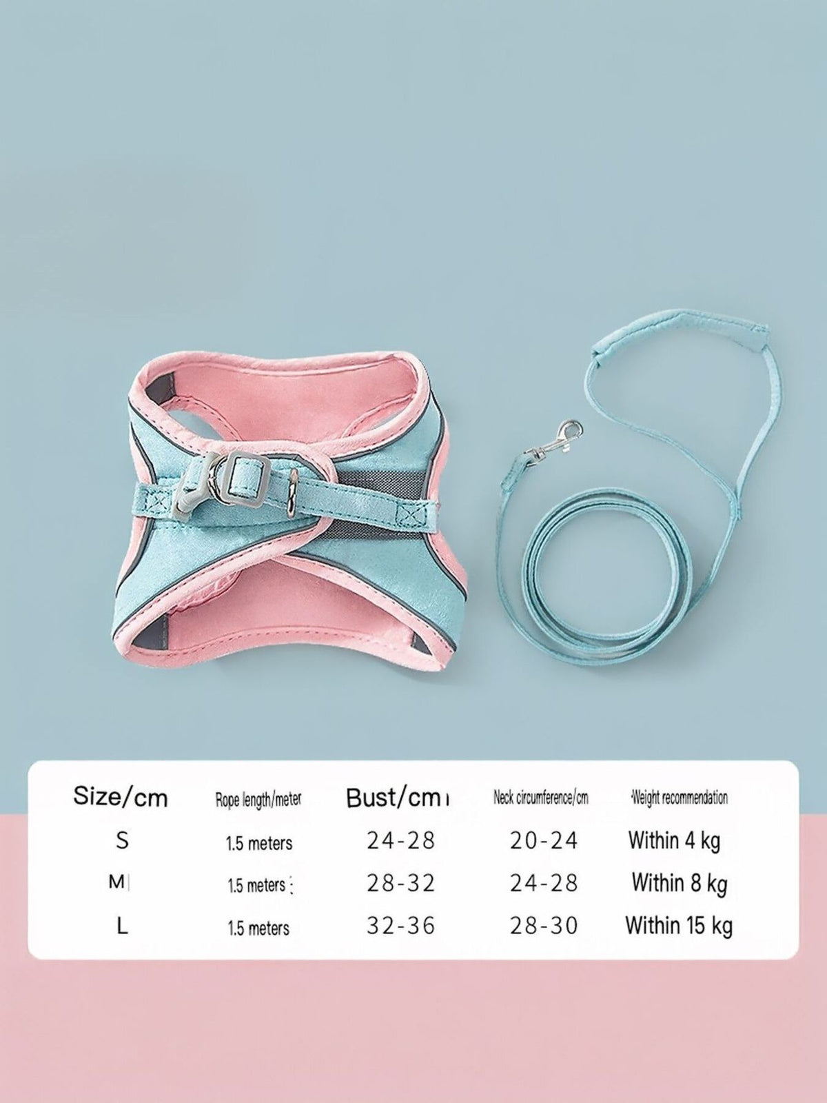Escape-Proof Cat Harness and Leash Set