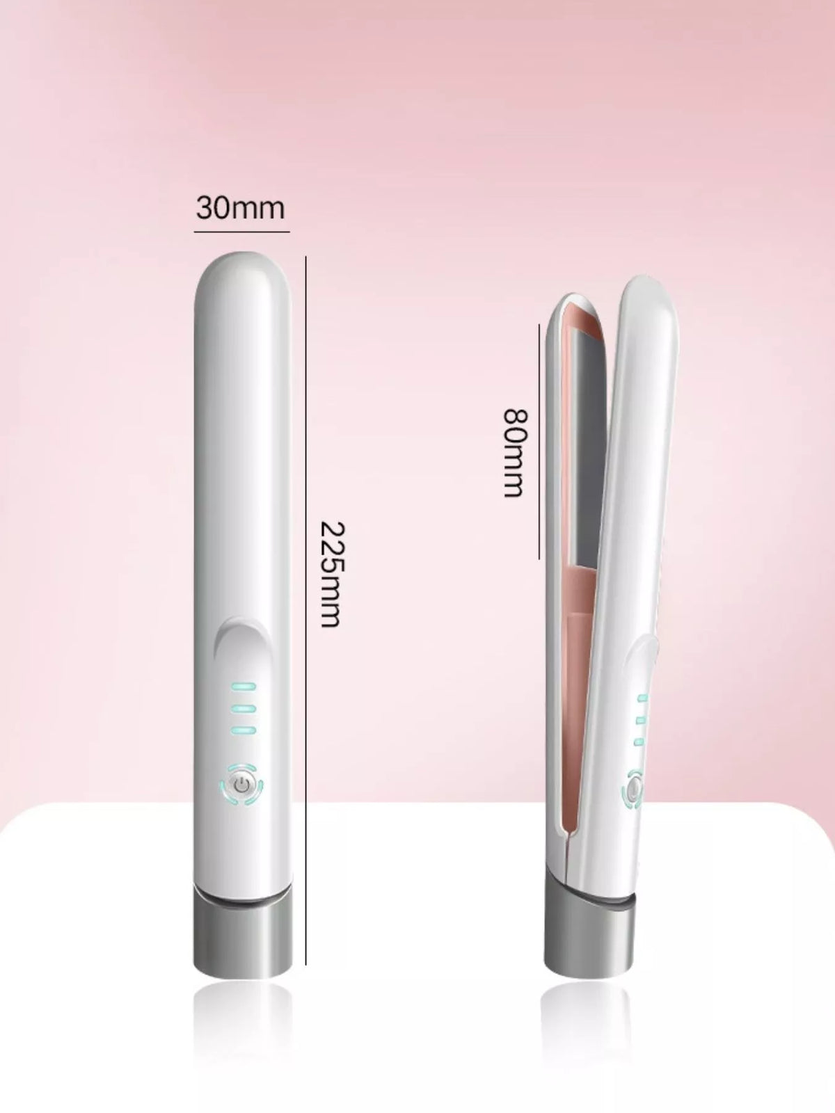 Portable Cordless Hair Straightener - Lilixa.store