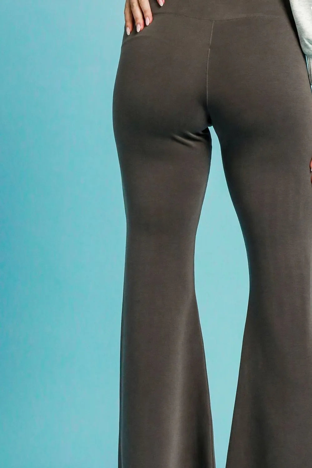 Umgee High-Waisted Flare Leggings - Lilixa.store