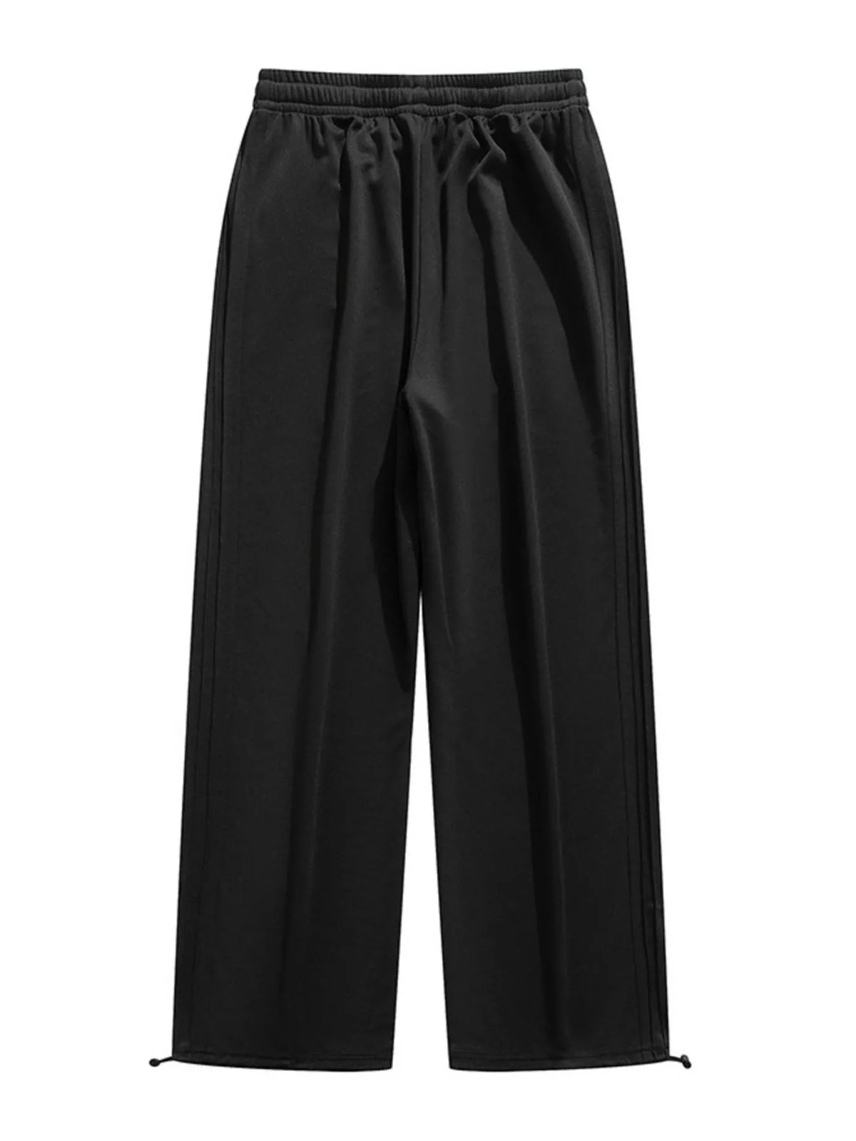 Men's Plus Size Casual Loose-Fit Drawstring Wide Leg Pants, view 2