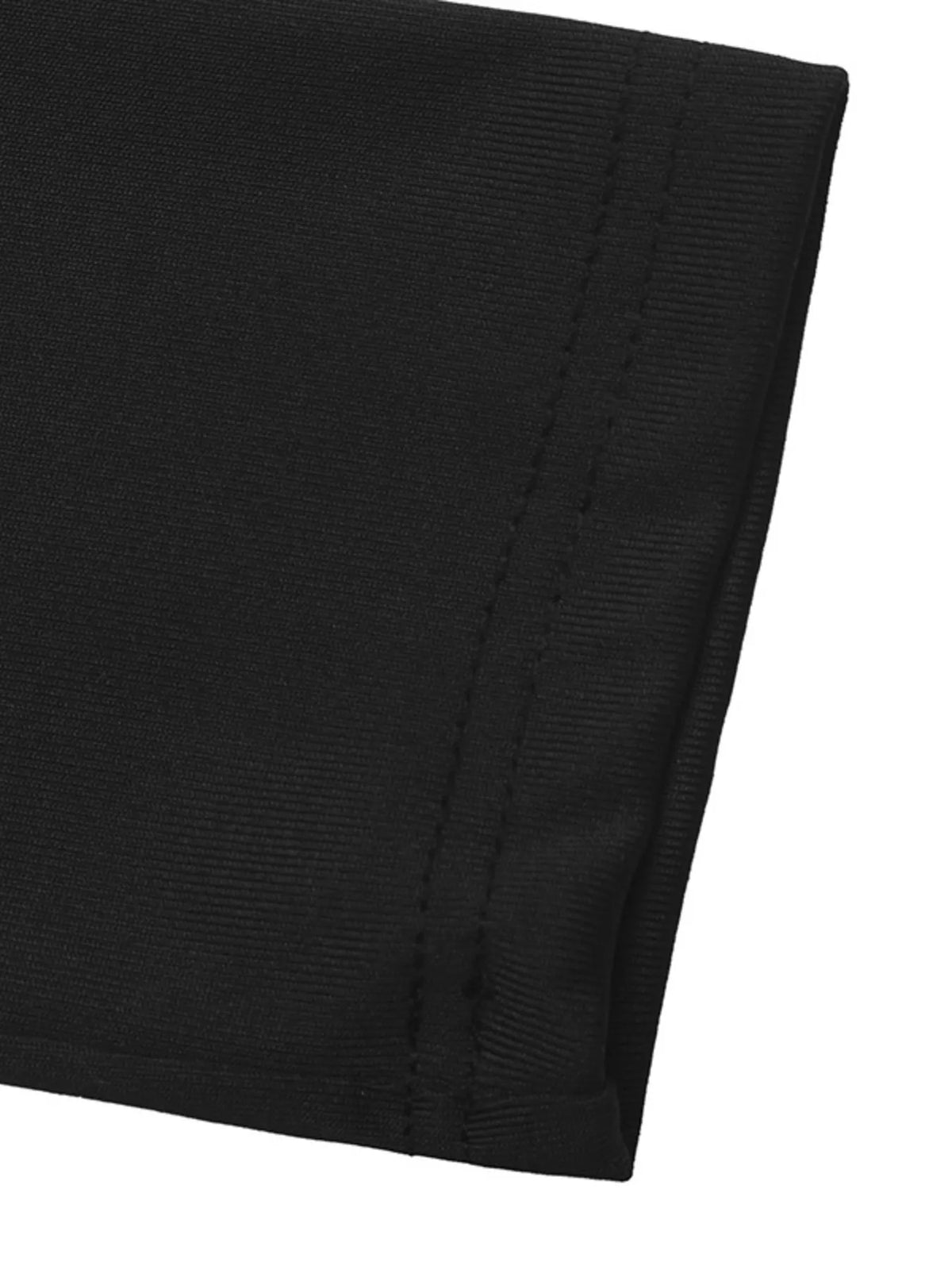 One-Shoulder Lace Trim Slim Fit T-Shirt - Lilixa.store