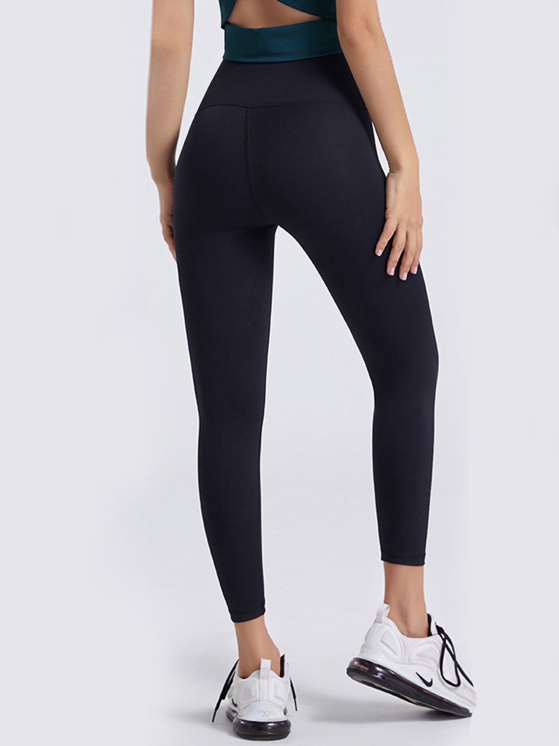 Wide Waistband Sports Leggings - Lilixa.store