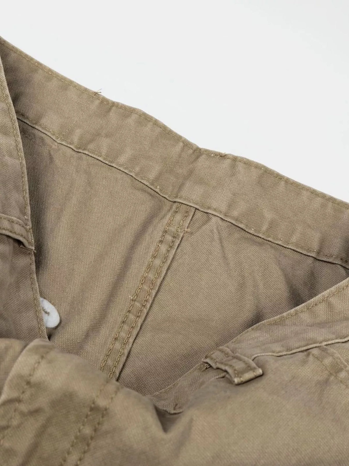 Men's Patchwork Wide-Leg Cargo Pants, view 5