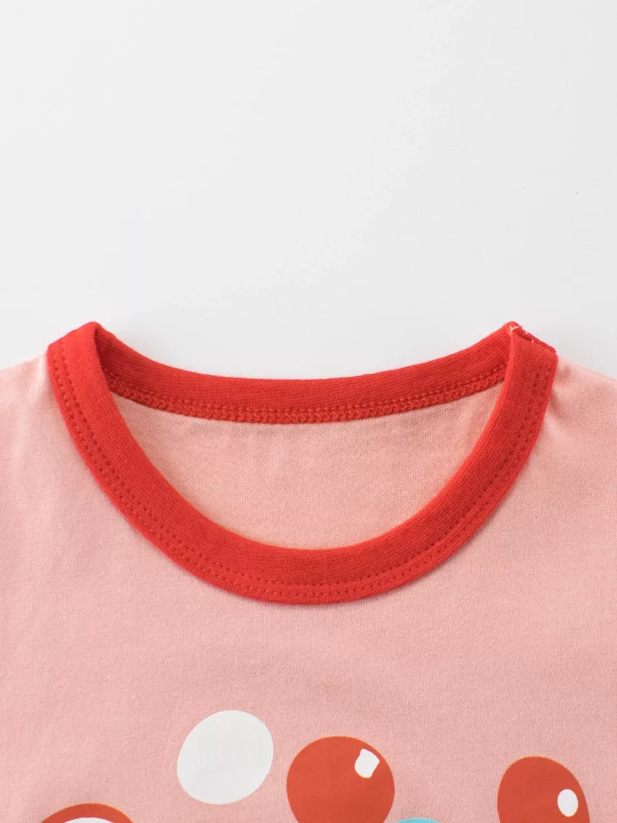 Children's Ocean Bubble Print T-Shirt - Lilixa.store