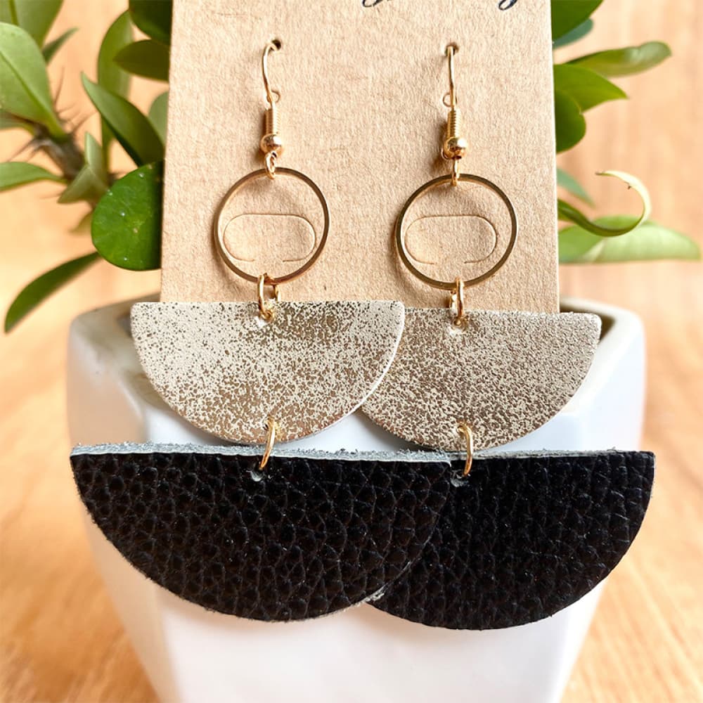 Geometrical Shape Dangle Earrings - Lilixa.store