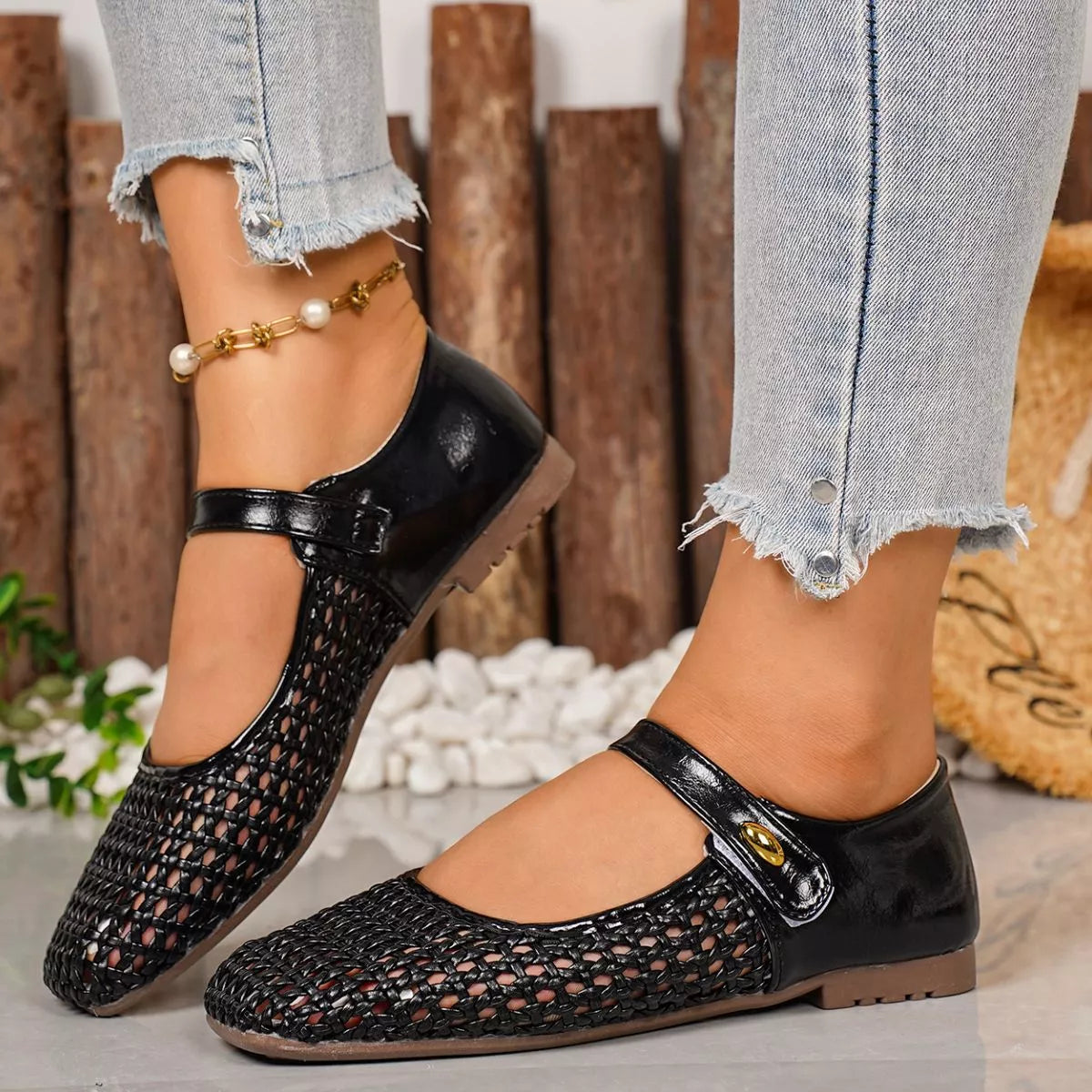 Square Toe Slip-Ons - Lilixa.store