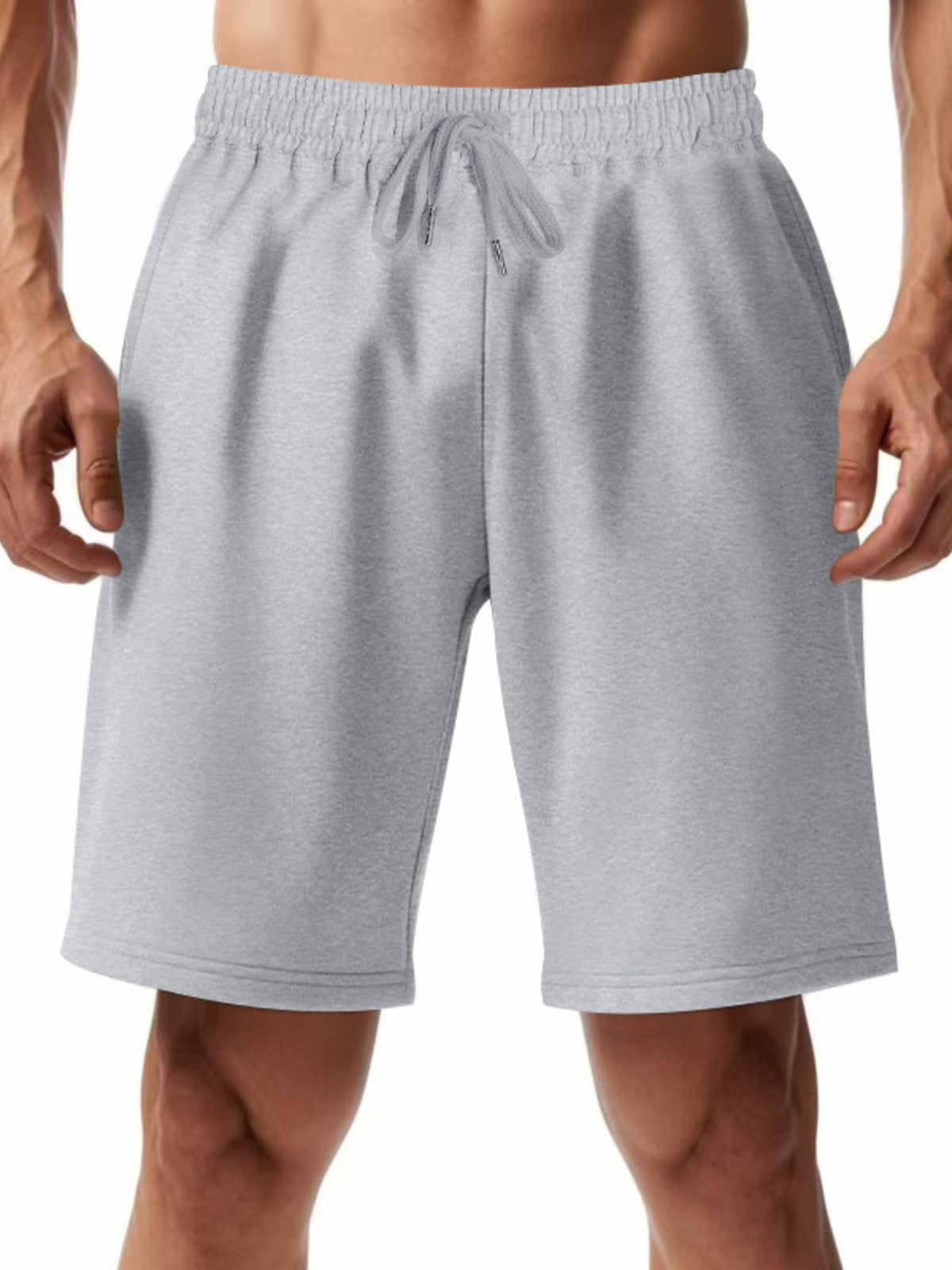 Men's Full Size Casual Drawstring Shorts Plus Size, view 7