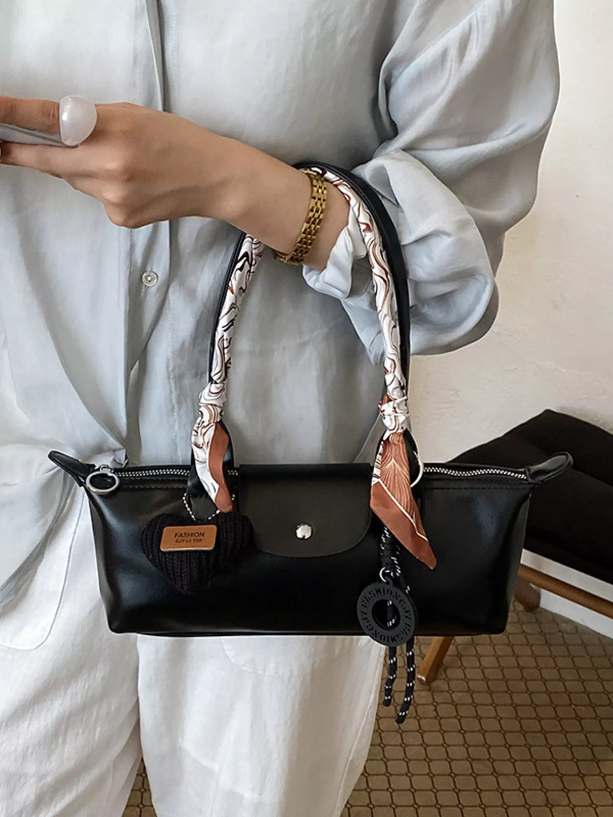 PU Leather Shoulder Bag - Lilixa.store