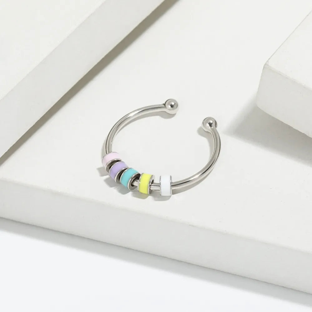 925 Sterling Silver Oil Drip Ring - Lilixa.store