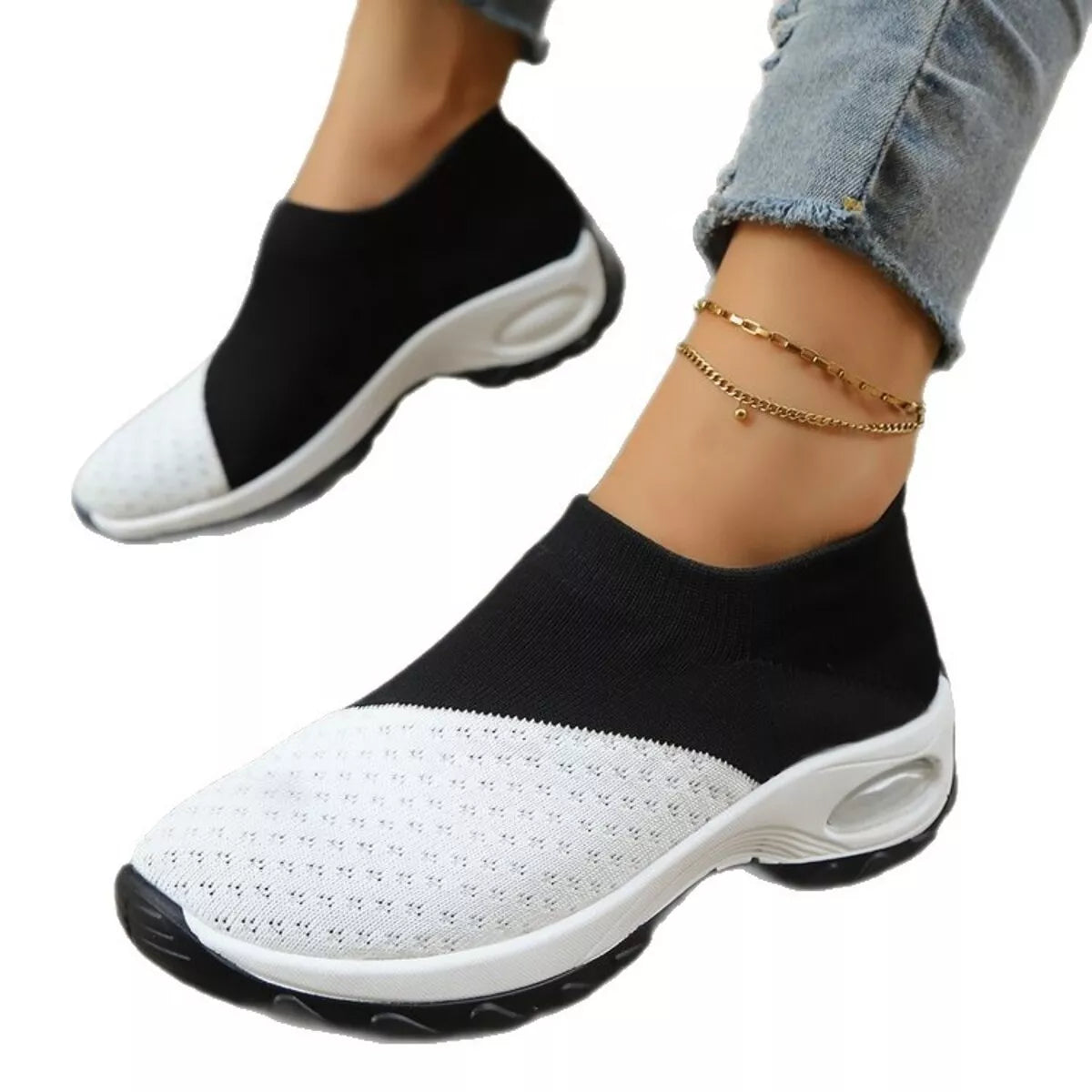 Color Block Mesh Athletic - Lilixa.store