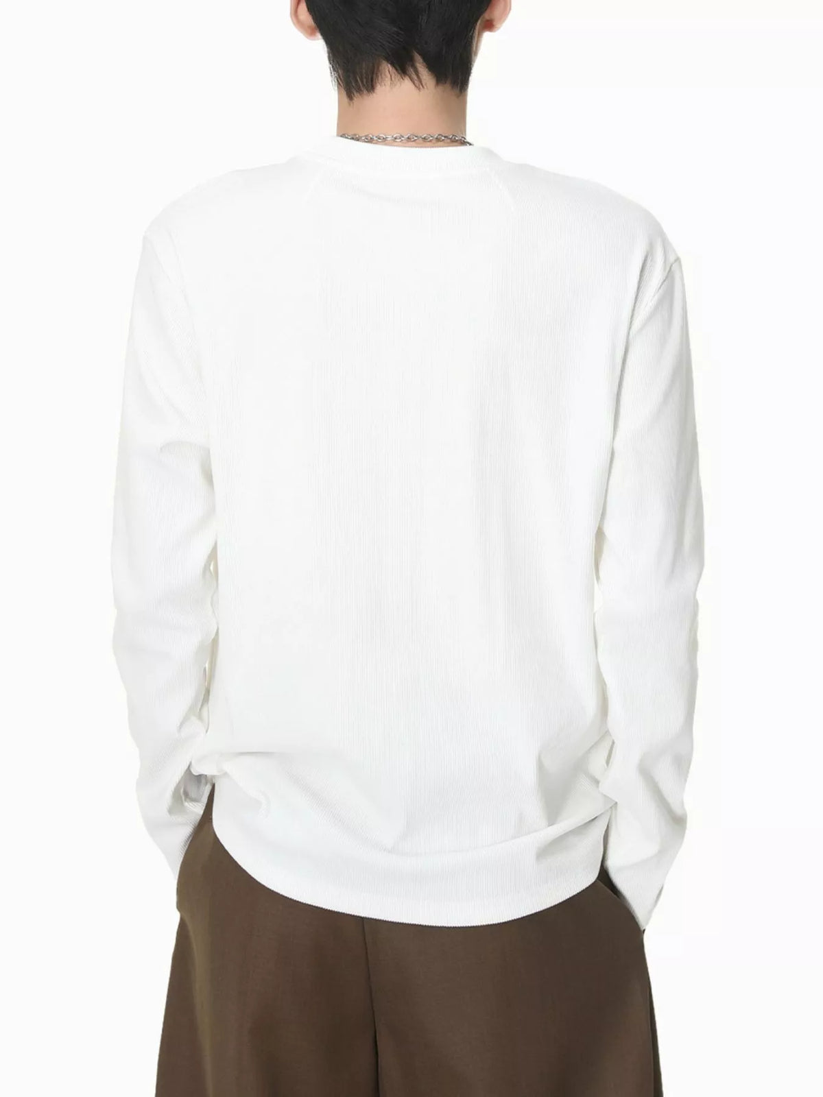 Men's Long-Sleeve Crew Neck T-Shirt - Lilixa.store