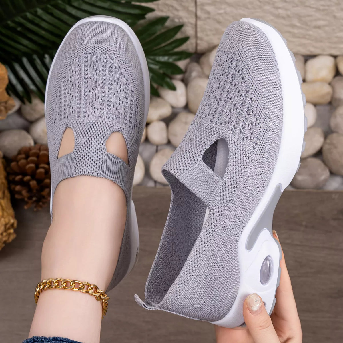 Round Toe Slip-Ons - Lilixa.store