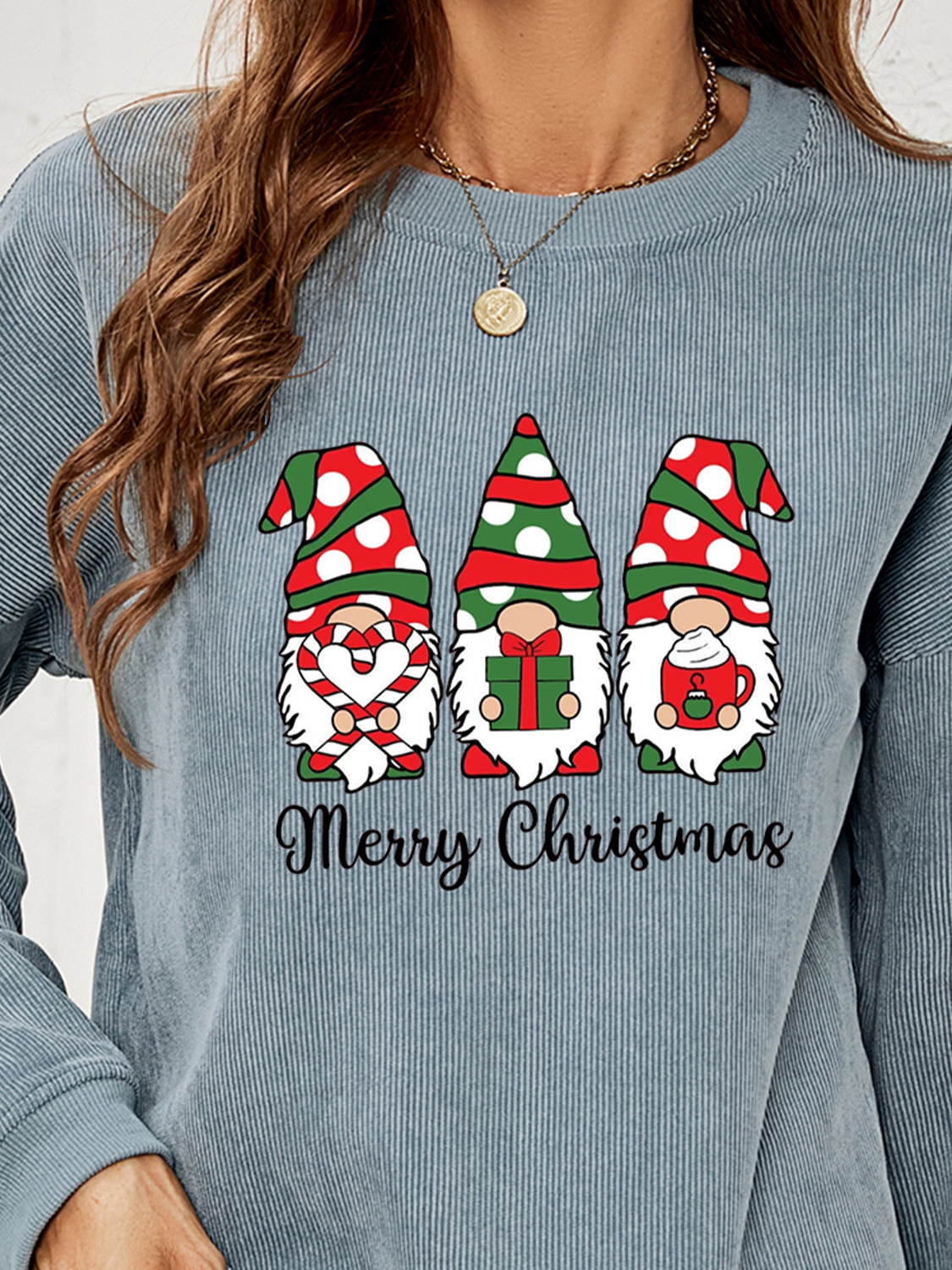 MERRY CHRISTMAS Graphic Sweatshirt - Lilixa.store