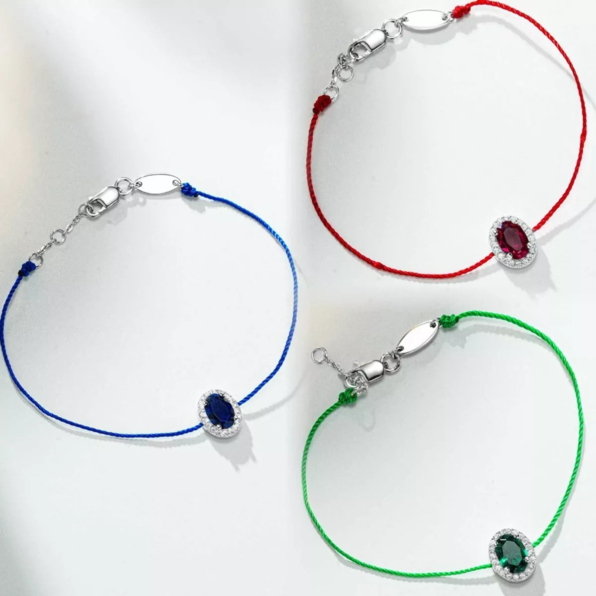 Oval Zircon Adjustable Bracelet - Lilixa.store