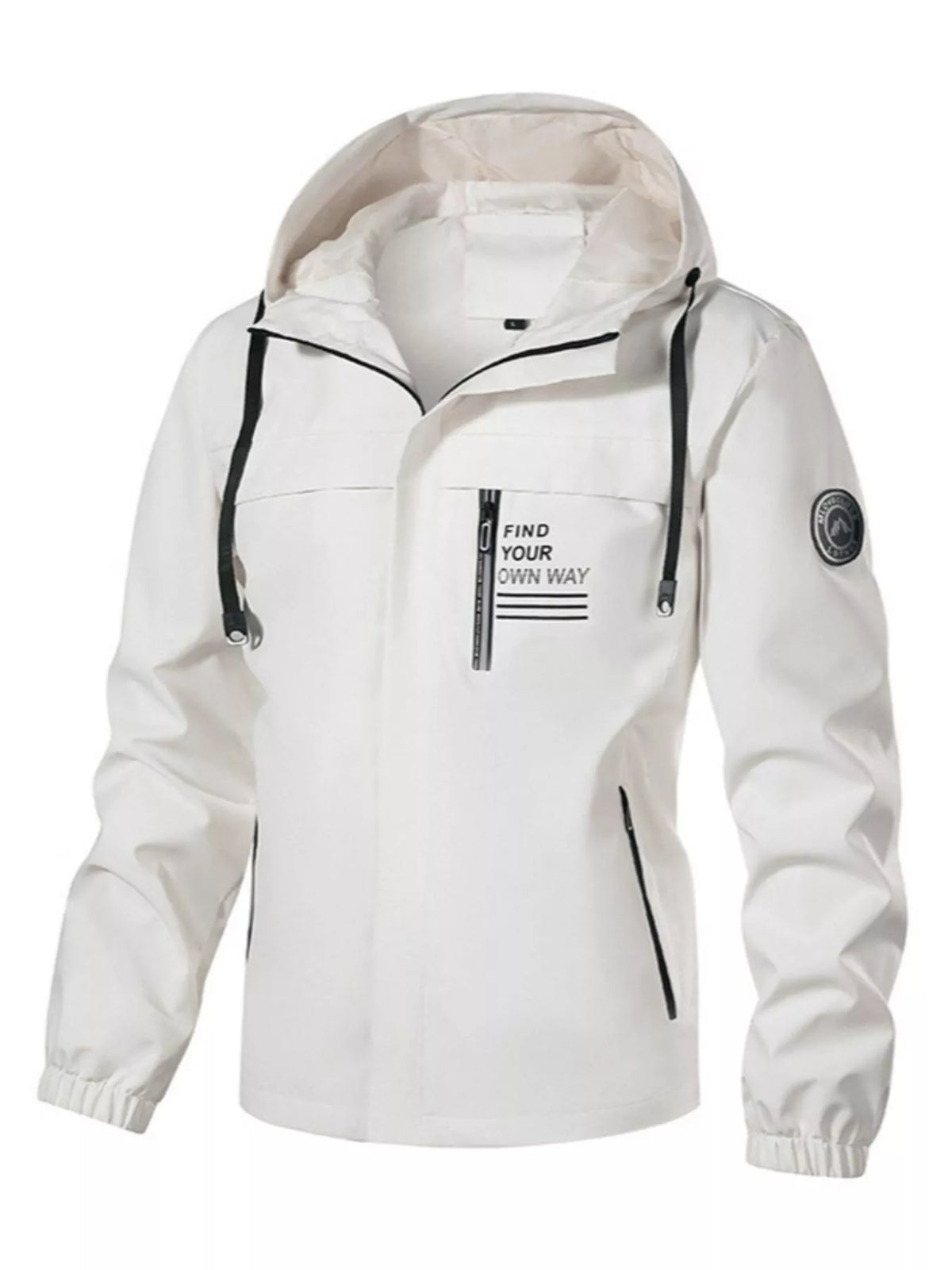 Men's Plus Size Waterproof Hooded Outdoor Jacket - Lilixa.store