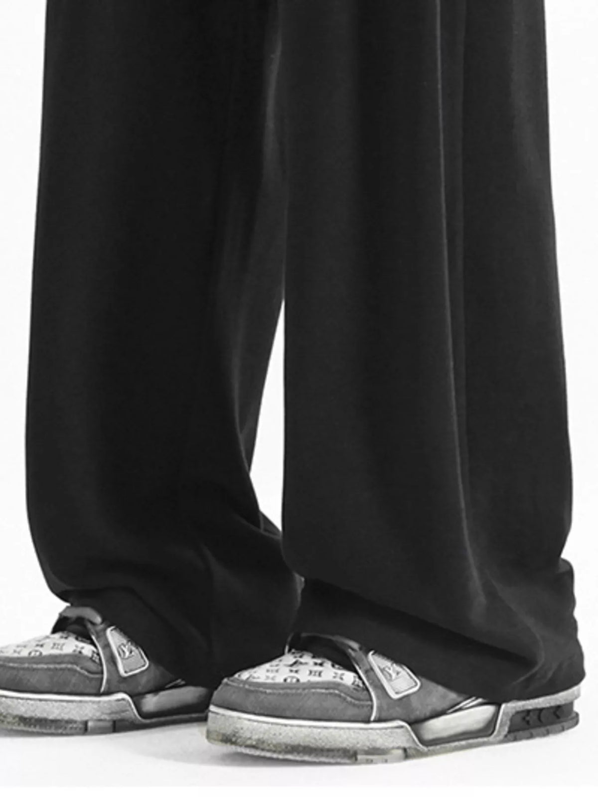 Men's Plus Size Relaxed Fit Drawstring Pants, view 2