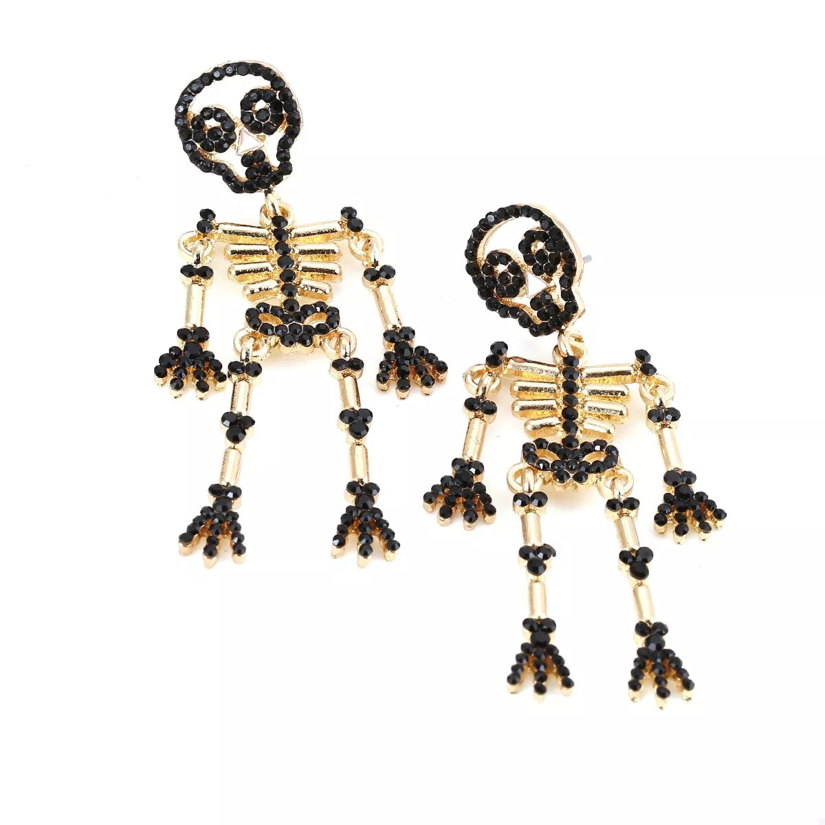 Halloween Skeleton Statement Earrings - Lilixa.store