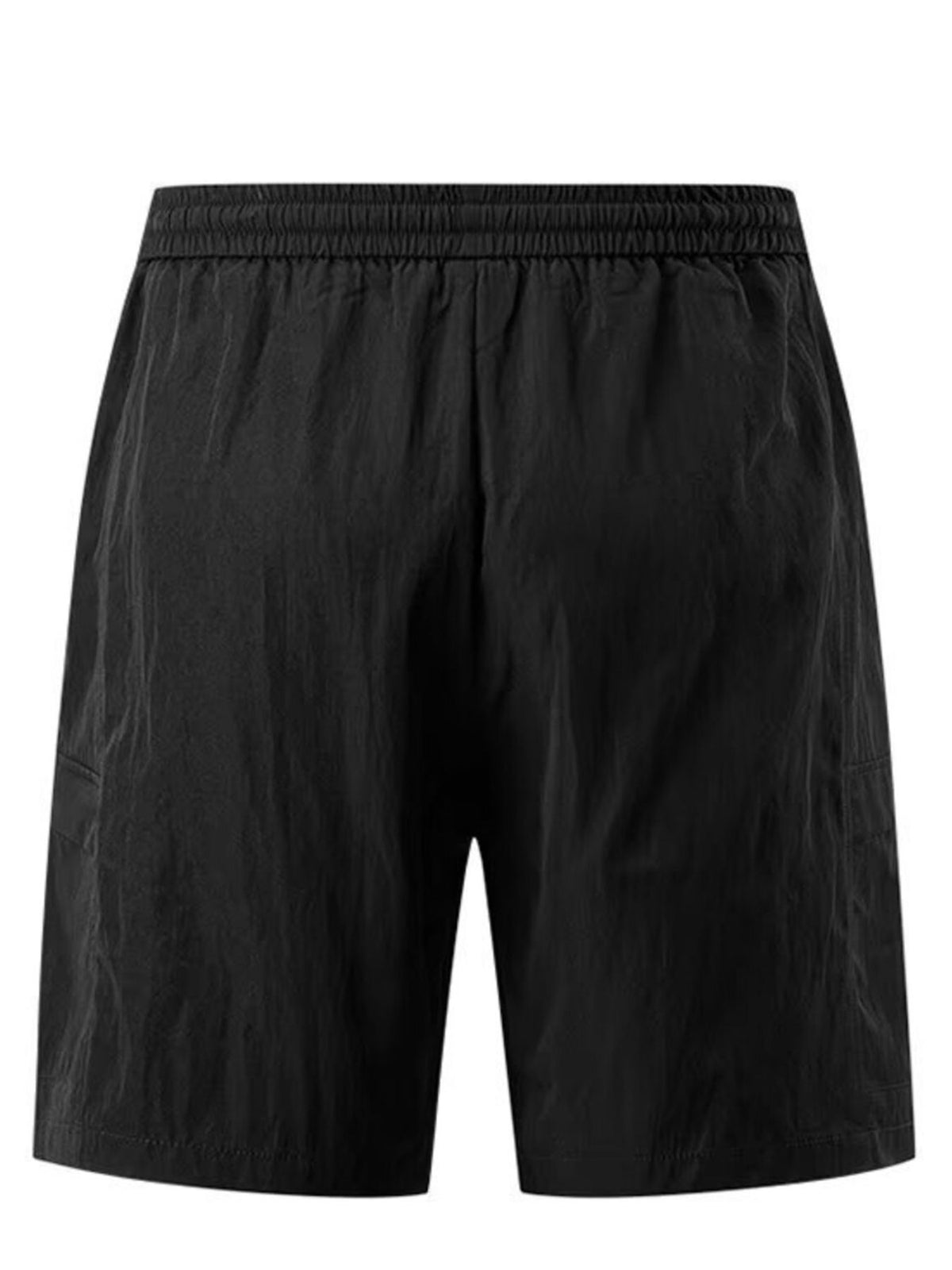 Men's Plus Size Drawstring Relaxed Fit Cargo Shorts, view 4