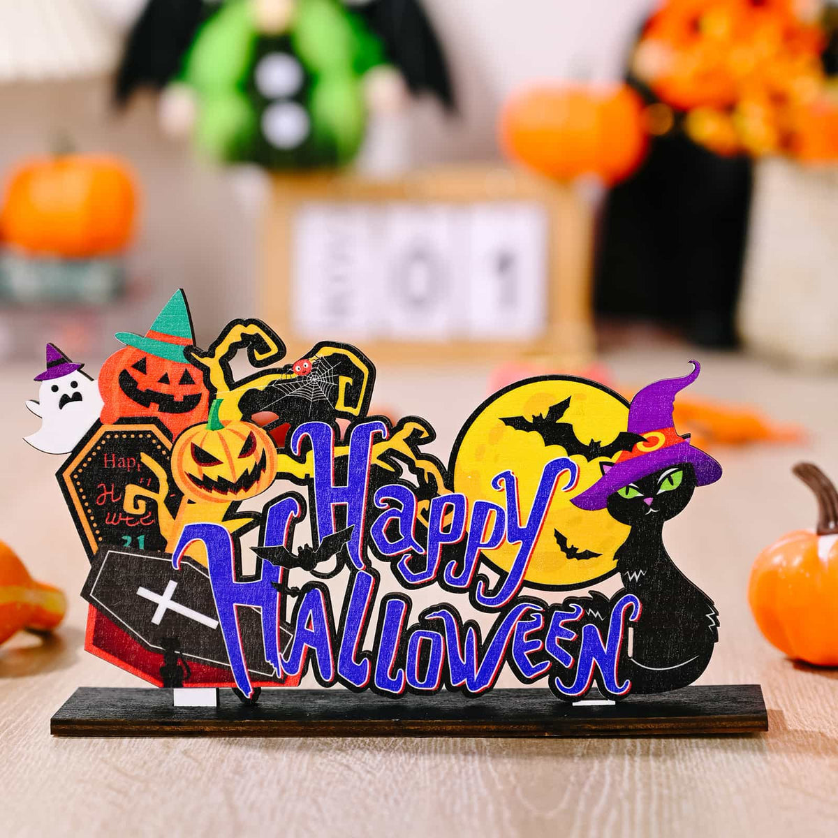 Assorted 2-Piece Halloween Element Ornaments - Lilixa.store