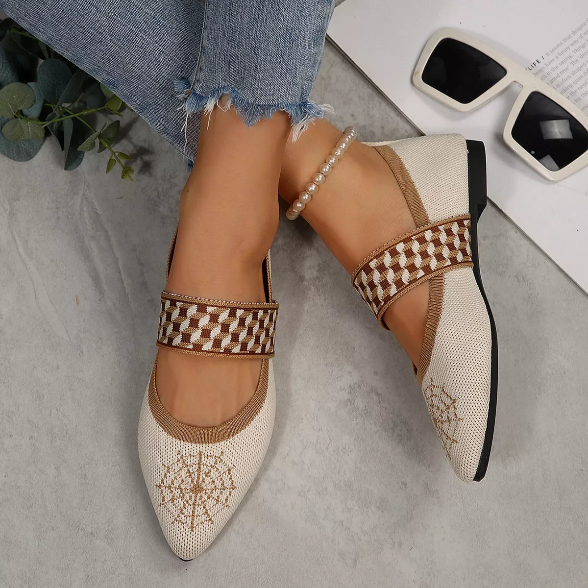 Point Toe Slip-Ons - Lilixa.store
