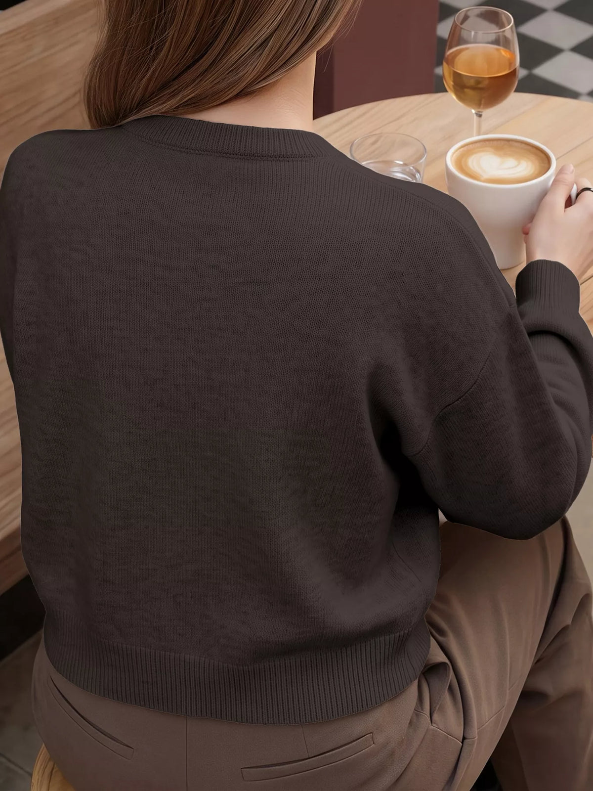 Chinese-Style Button Knit Cardigan - Lilixa.store
