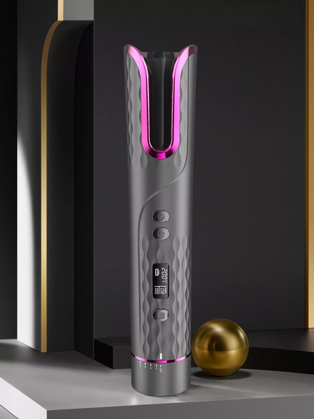 Automatic Rotating Ceramic Hair Curling Iron - Lilixa.store