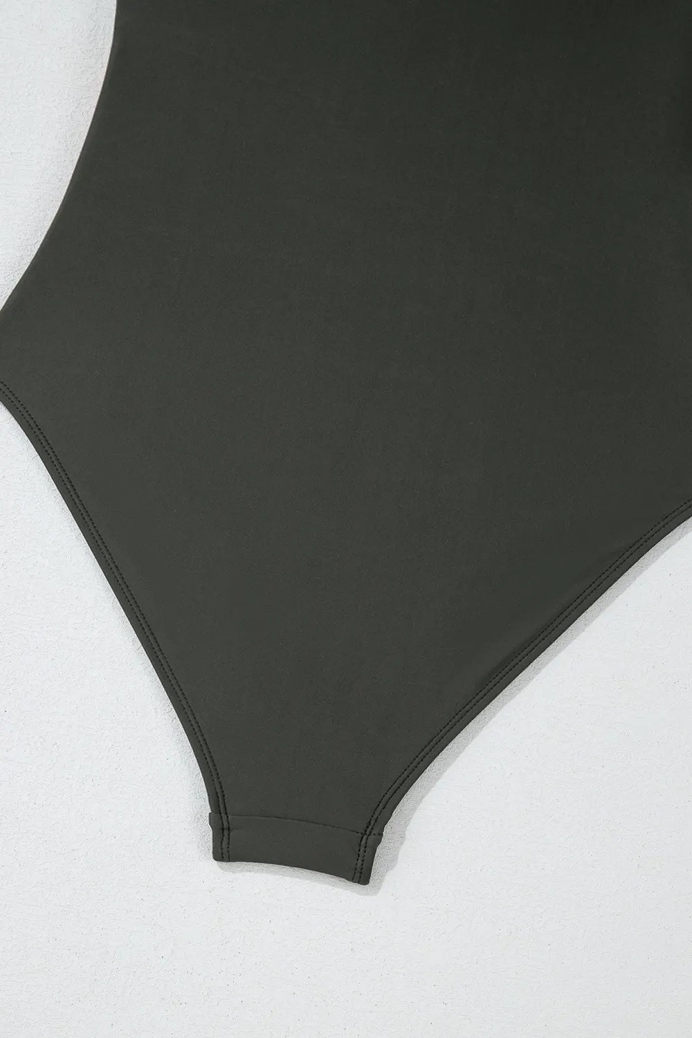 Color Block Padded Square Neck One Piece Swimsuit - Lilixa.store