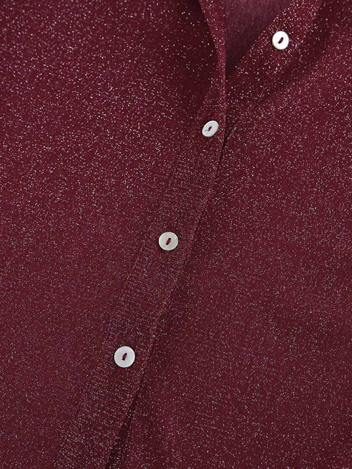Button Down Long Sleeve Shirt with Scarf, view 8