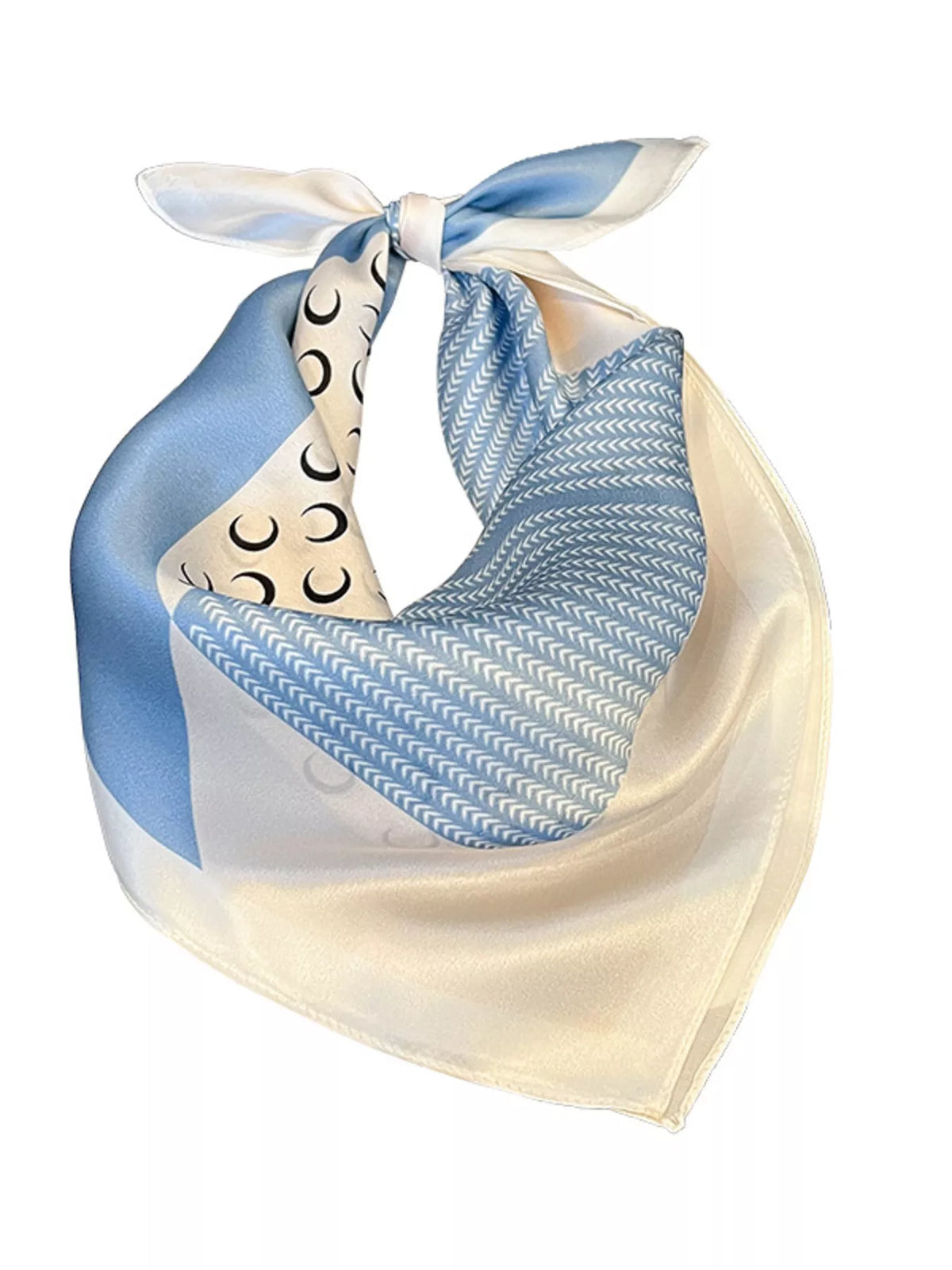 Printed Silk Square Scarf - Lilixa.store