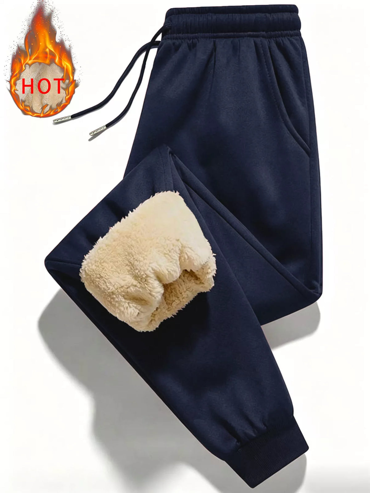 Fleece-Lined Thermal Pants