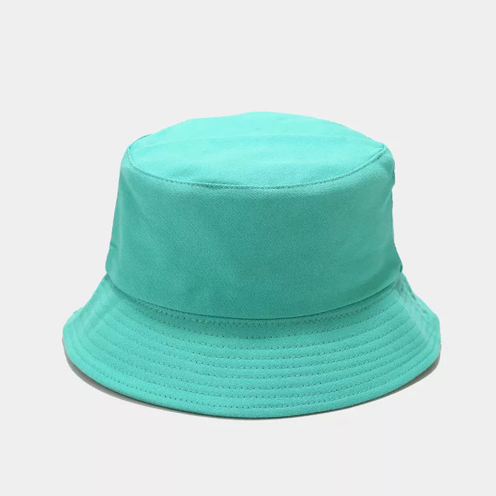 Solid Color Cotton Bucket Hat - Lilixa.store