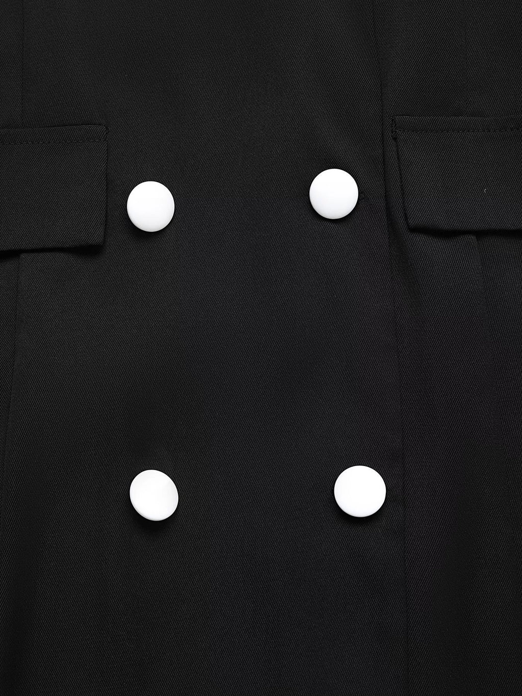 Lace Detail Double Breasted Blazer Dress - Lilixa.store