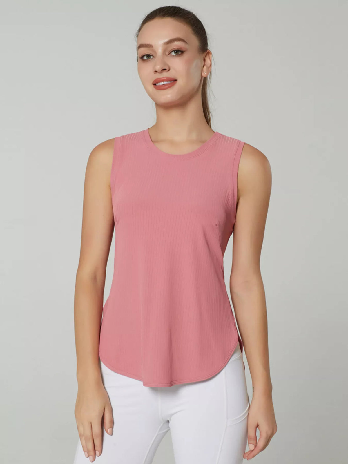 Lightweight Ribbed Active Tank - Lilixa.store