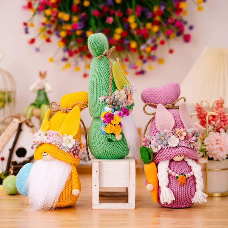 Easter Knit Faceless Doll - Lilixa.store