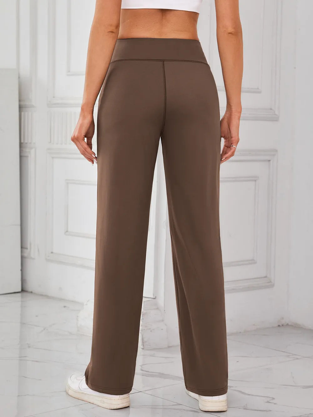 Lovelet High Waist Active Pants with Pockets - Lilixa.store