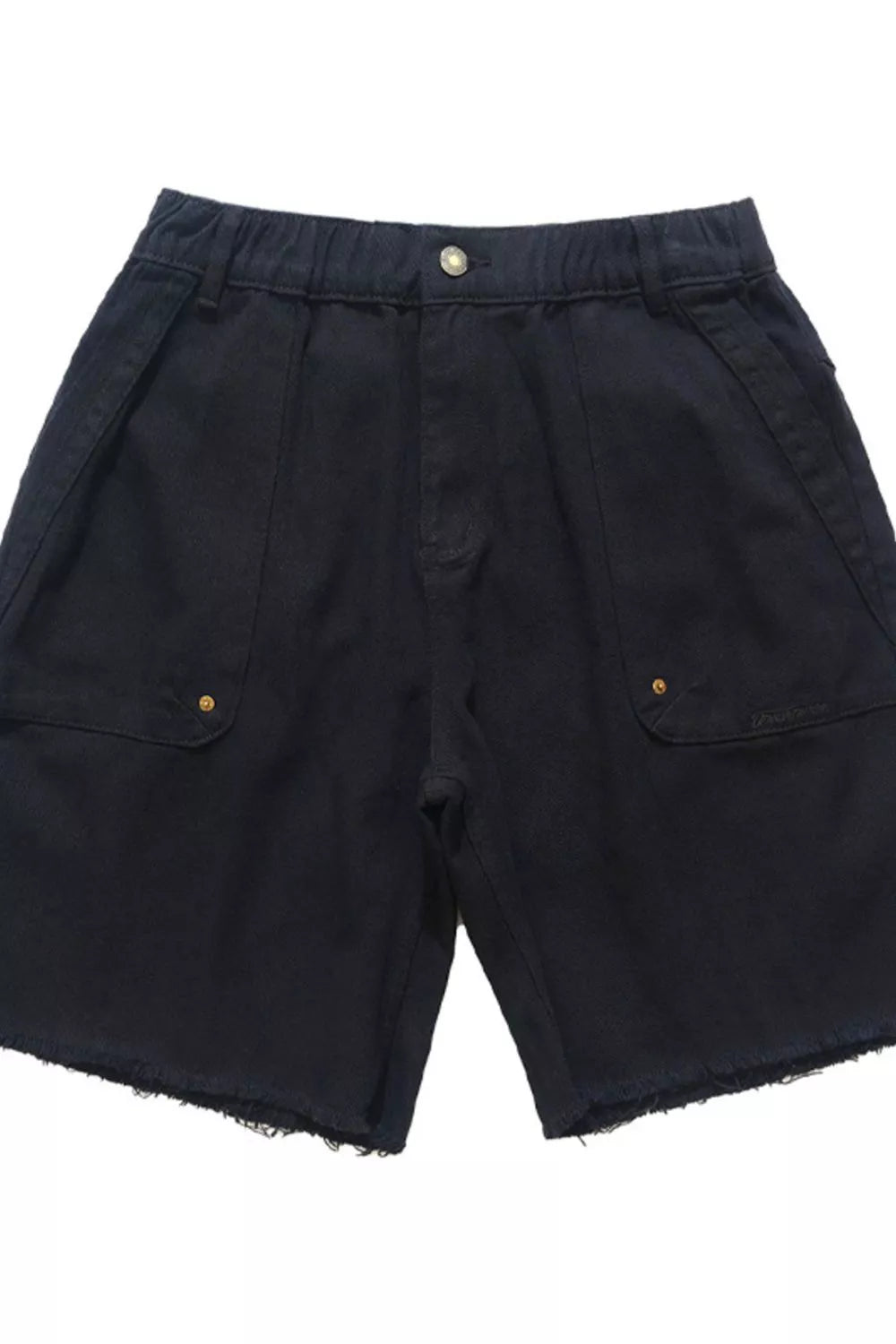 Men's Raw Hem Relaxed Fit Shorts