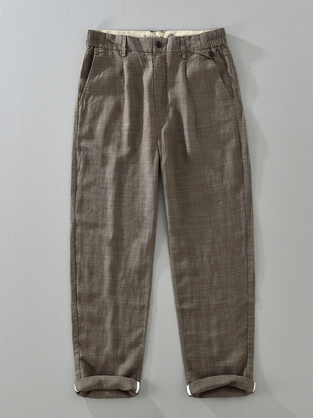 Men's Plus Size Casual Elastic Waist Pants