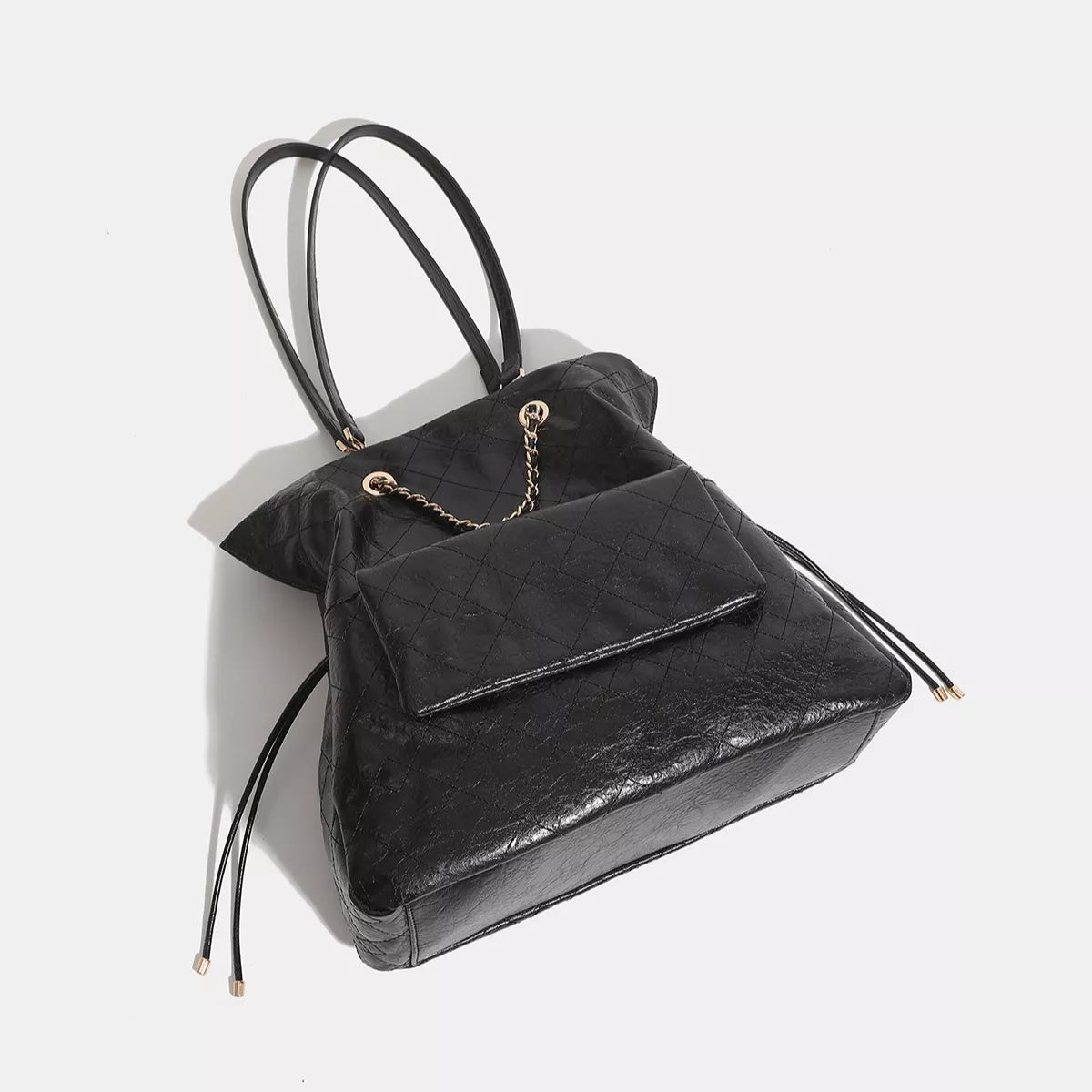 Convertible Drawstring Backpack Bag