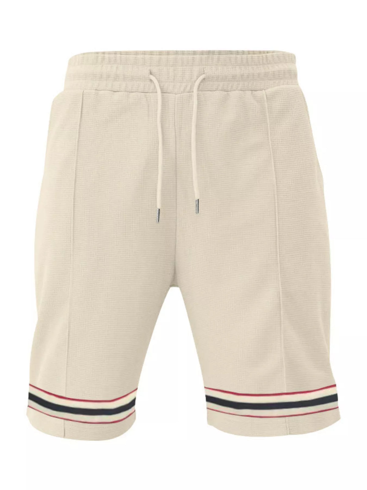 Men's Full Size Textured Knit Drawstring Shorts Plus Size, view 7